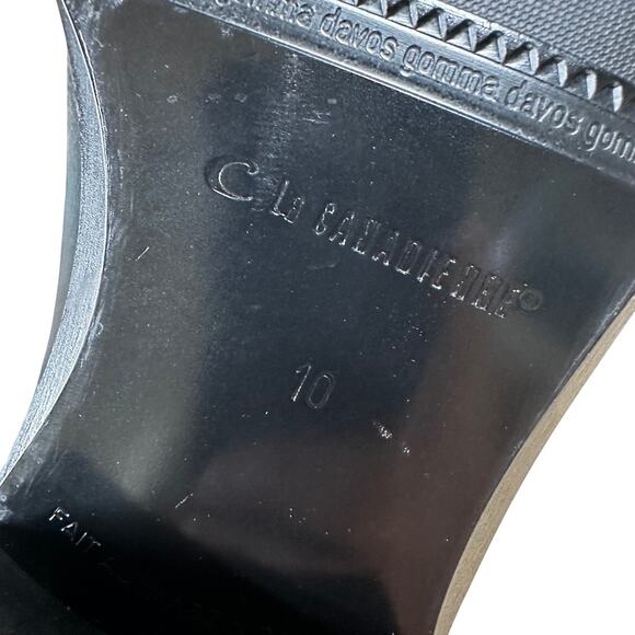 La Canadienne Serena Black Leather Boot Single Left Boot AMPUTEE New Sz 10 - Picture 4 of 7